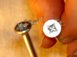 Stripped Screws and how to remove them