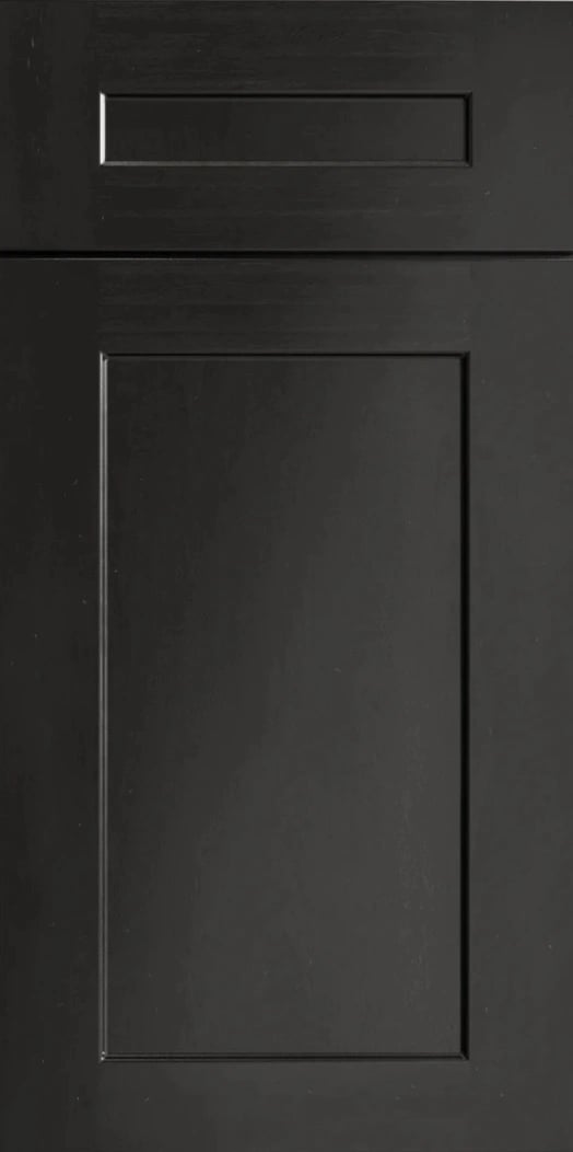 Onyx Black Shaker Sample Door